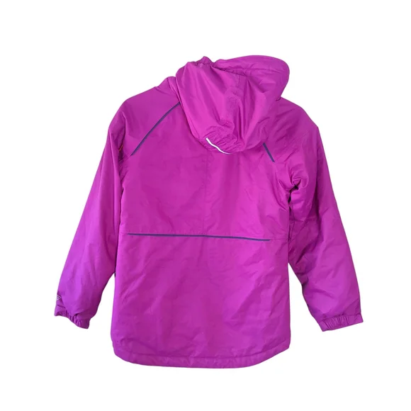 Columbia Girls Omni Heat Insulated Ski Jacket Size M 10-12